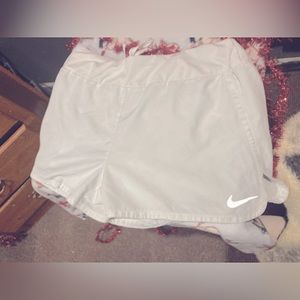 NIKE White XL running shorts